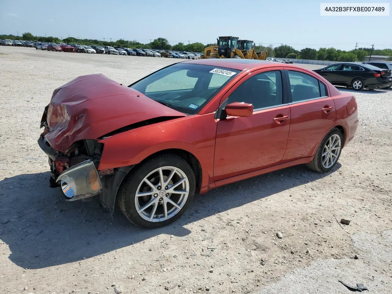 2011 Mitsubishi Galant Es VIN: 4A32B3FFXBE007489 Lot: 56284245