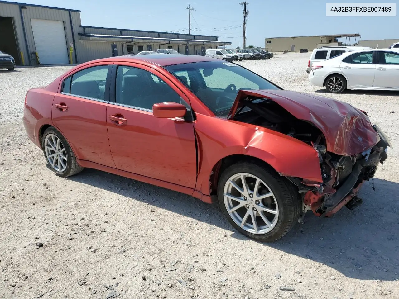 2011 Mitsubishi Galant Es VIN: 4A32B3FFXBE007489 Lot: 56284245
