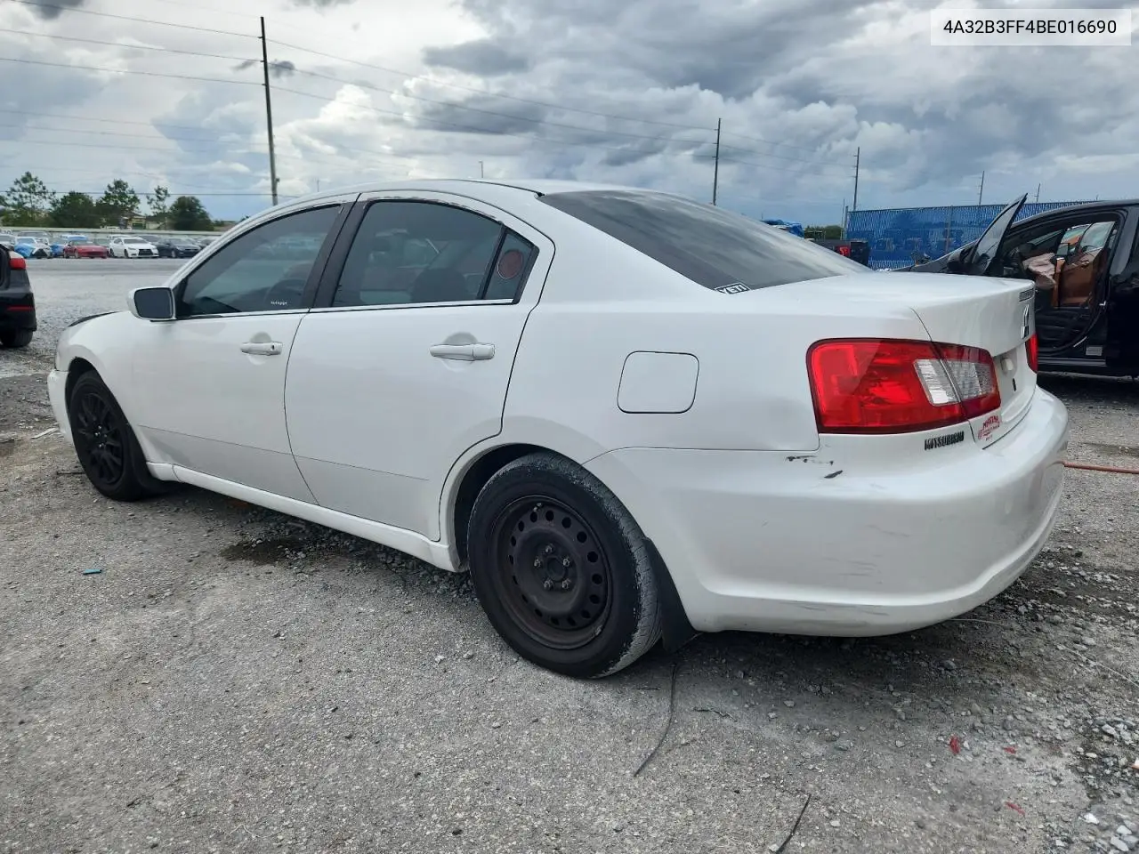 2011 Mitsubishi Galant Es VIN: 4A32B3FF4BE016690 Lot: 59188265