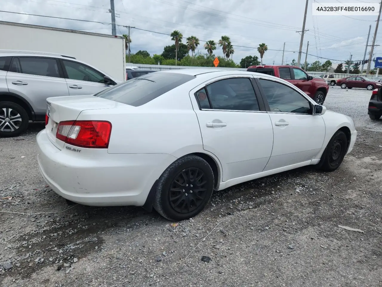 2011 Mitsubishi Galant Es VIN: 4A32B3FF4BE016690 Lot: 59188265