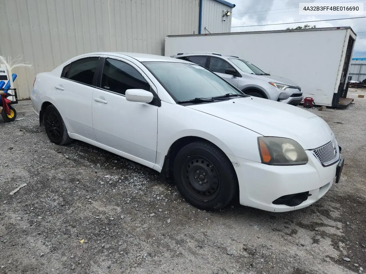 2011 Mitsubishi Galant Es VIN: 4A32B3FF4BE016690 Lot: 59188265