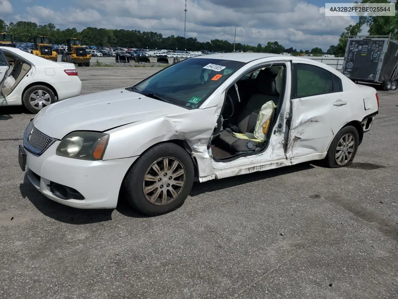 2011 Mitsubishi Galant Fe VIN: 4A32B2FF2BE025544 Lot: 59431805