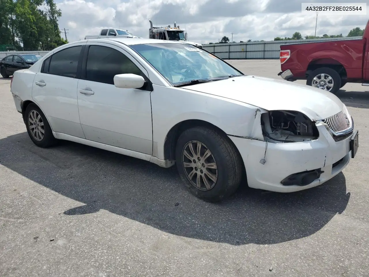 2011 Mitsubishi Galant Fe VIN: 4A32B2FF2BE025544 Lot: 59431805