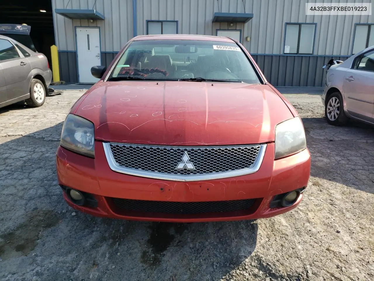 2011 Mitsubishi Galant Es VIN: 4A32B3FFXBE019223 Lot: 60395835