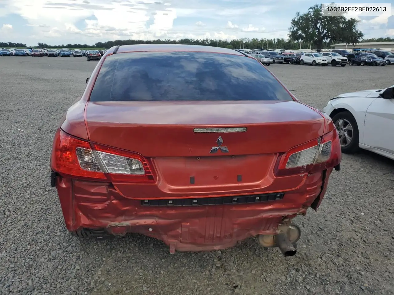 2011 Mitsubishi Galant Fe VIN: 4A32B2FF2BE022613 Lot: 60908585