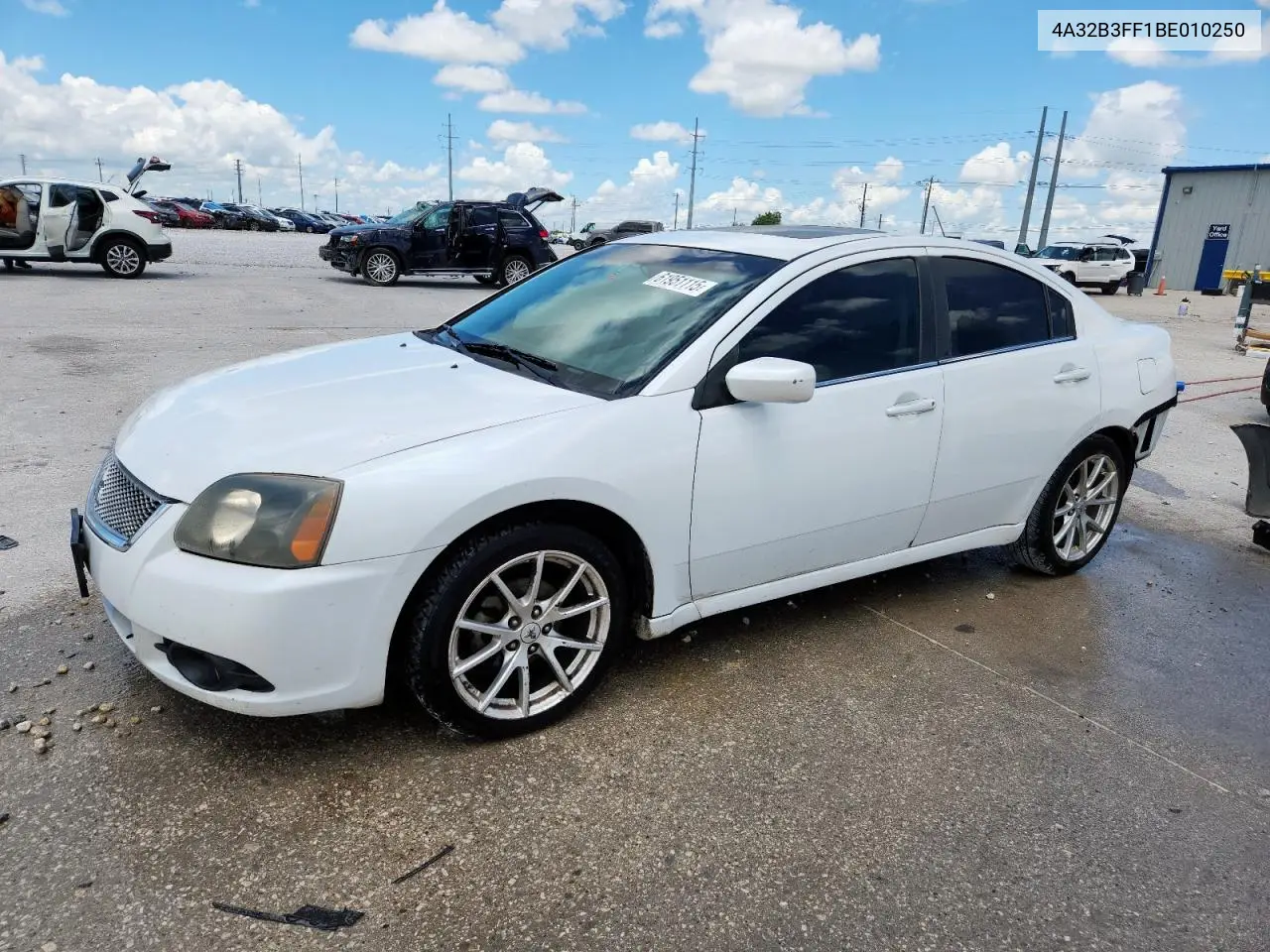 2011 Mitsubishi Galant Es VIN: 4A32B3FF1BE010250 Lot: 61951115