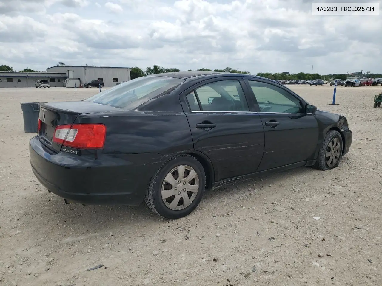 2012 Mitsubishi Galant Es VIN: 4A32B3FF8CE025734 Lot: 54014695