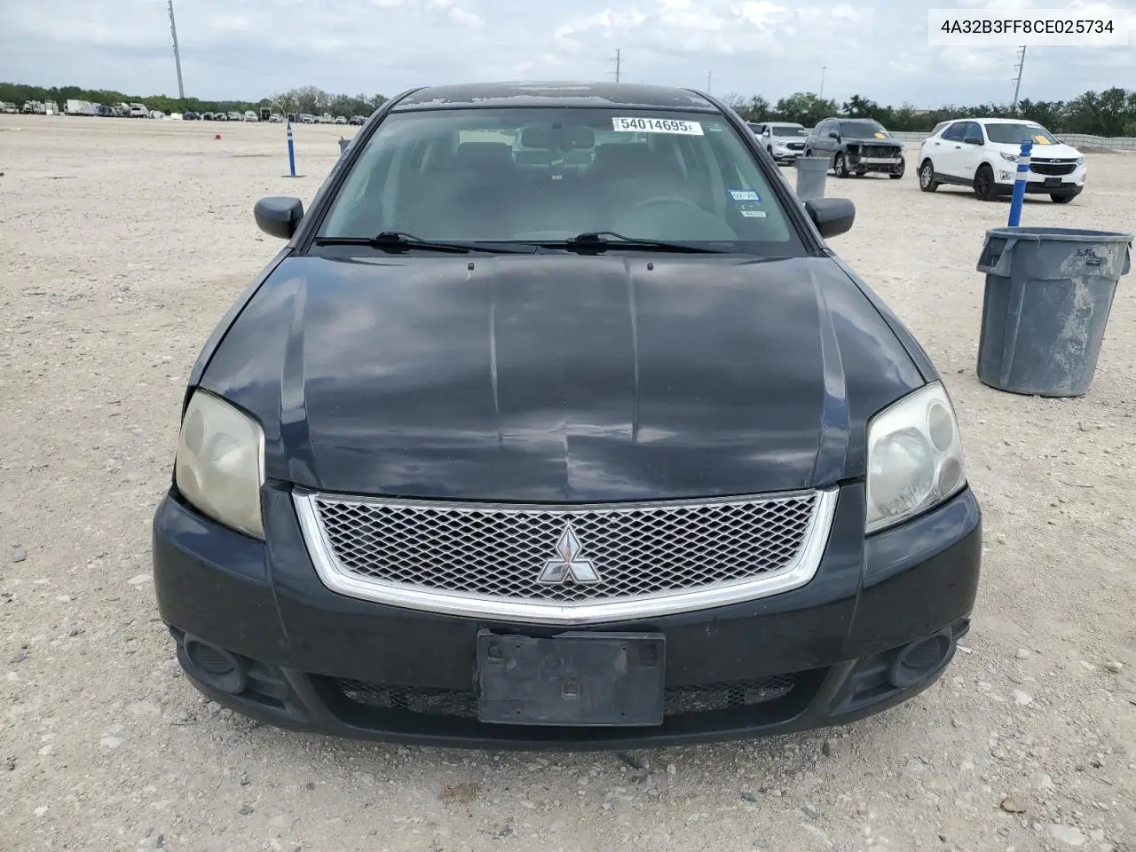 2012 Mitsubishi Galant Es VIN: 4A32B3FF8CE025734 Lot: 54014695