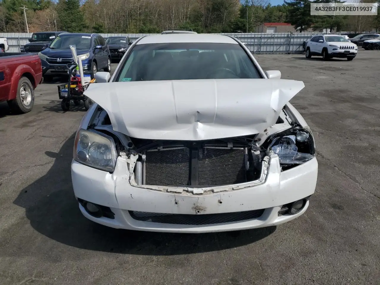 2012 Mitsubishi Galant Es VIN: 4A32B3FF3CE019937 Lot: 54884905
