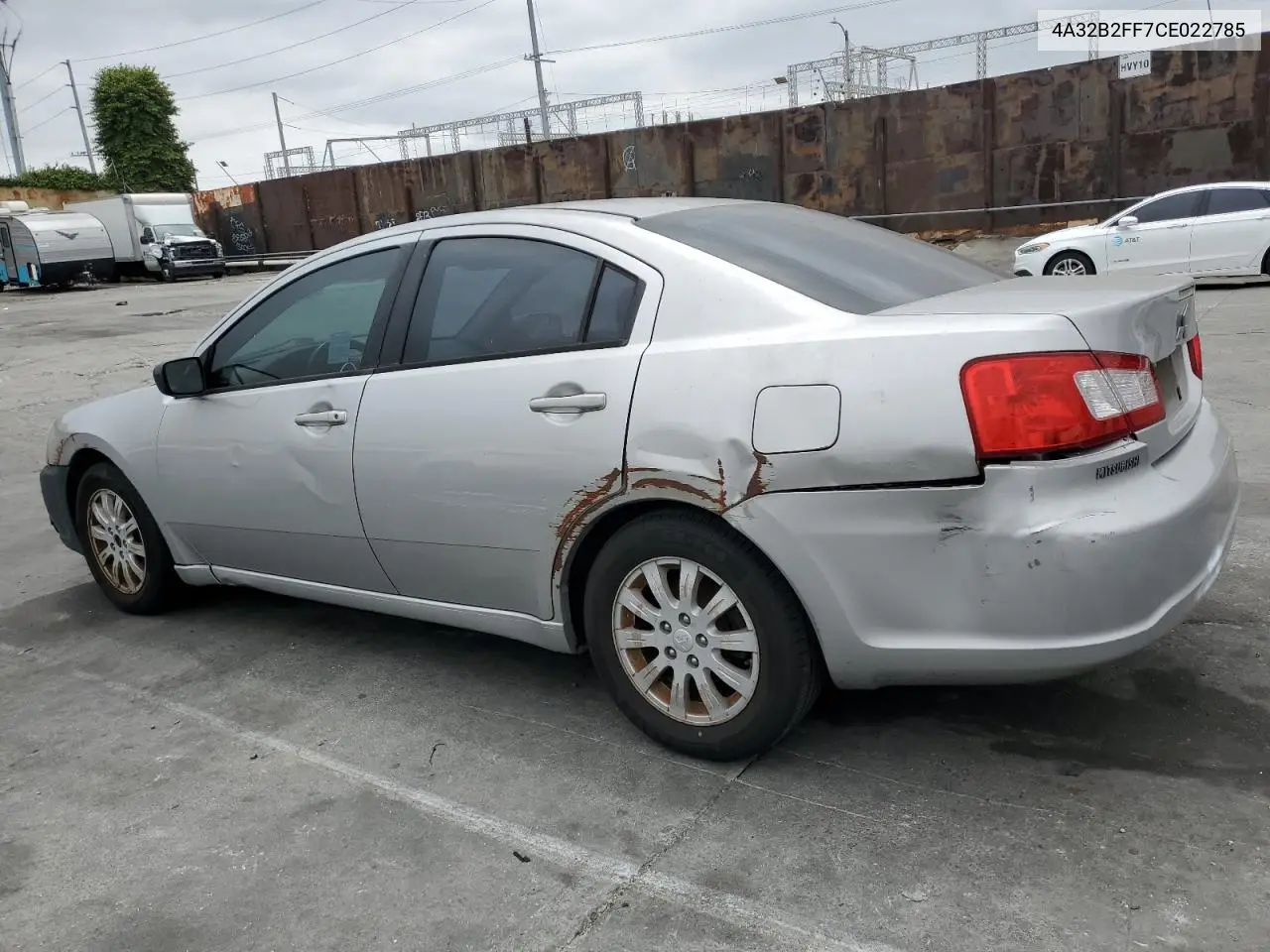 2012 Mitsubishi Galant Fe VIN: 4A32B2FF7CE022785 Lot: 55182125