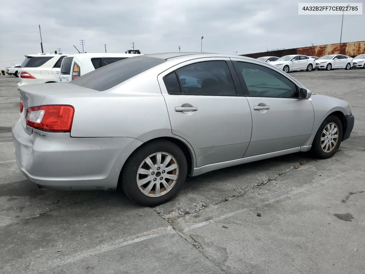 2012 Mitsubishi Galant Fe VIN: 4A32B2FF7CE022785 Lot: 55182125