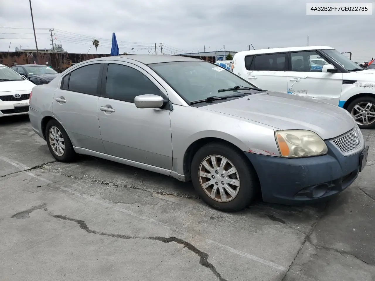 2012 Mitsubishi Galant Fe VIN: 4A32B2FF7CE022785 Lot: 55182125