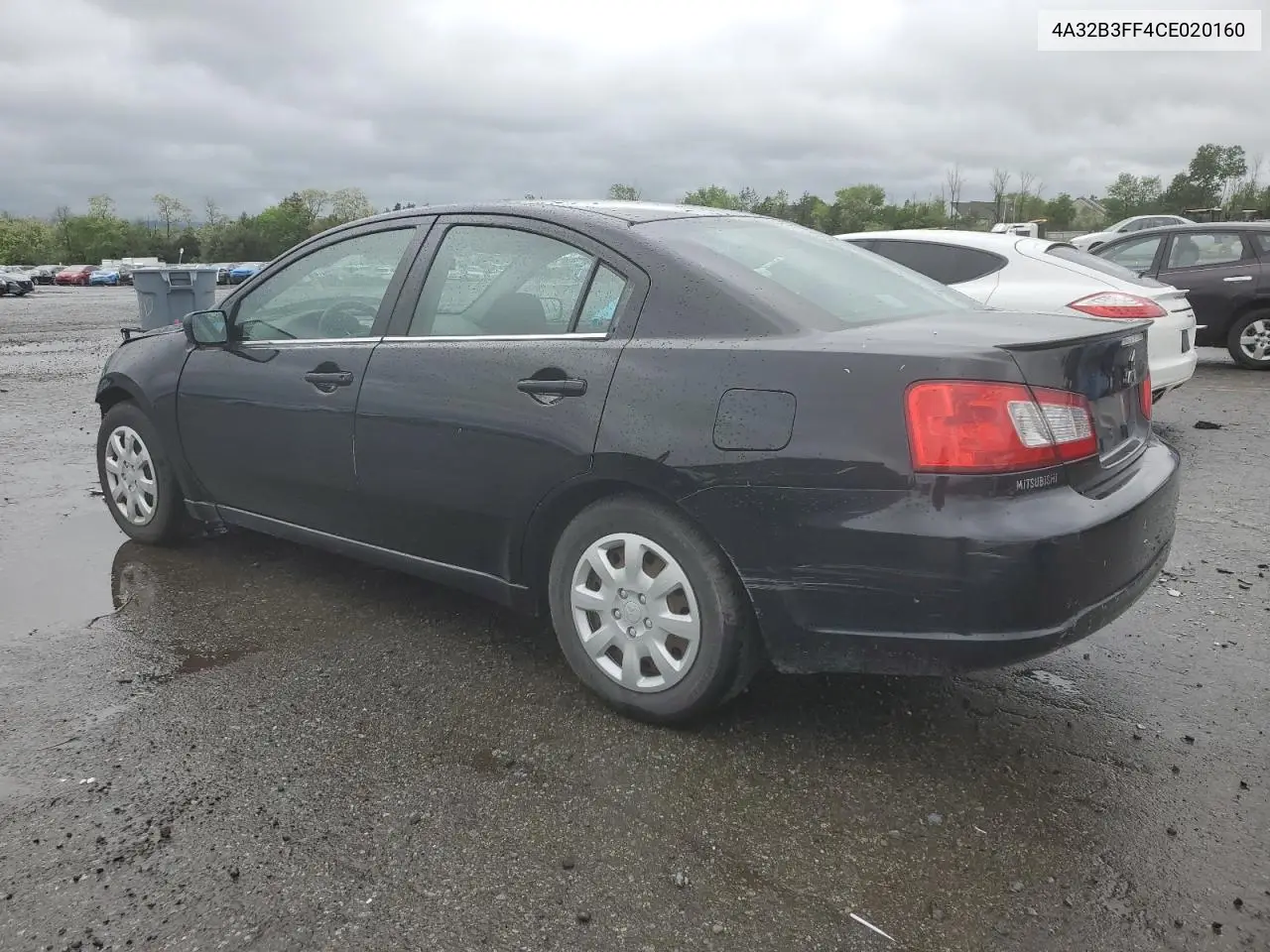 2012 Mitsubishi Galant Es VIN: 4A32B3FF4CE020160 Lot: 56312205