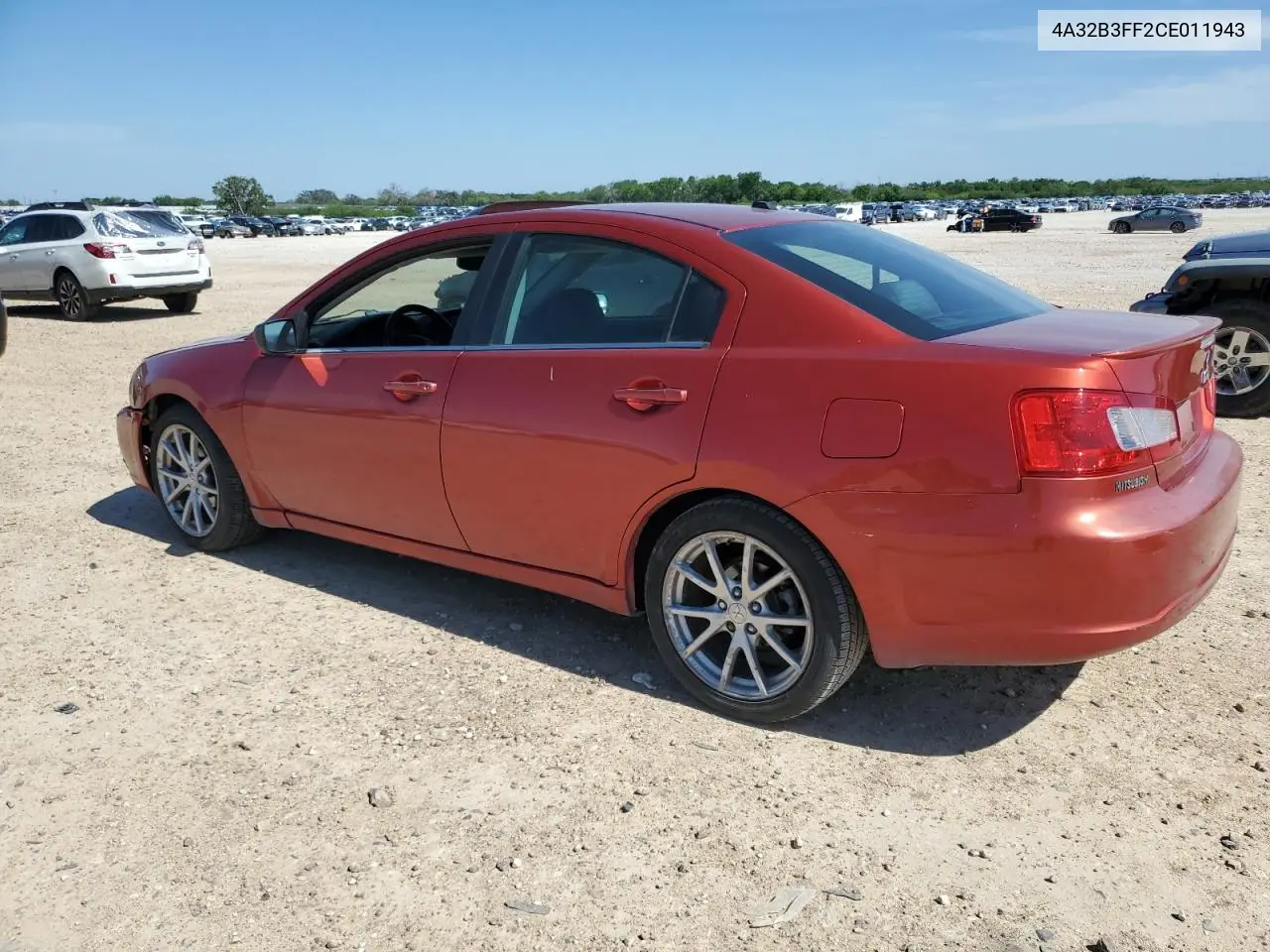 2012 Mitsubishi Galant Es VIN: 4A32B3FF2CE011943 Lot: 56873045