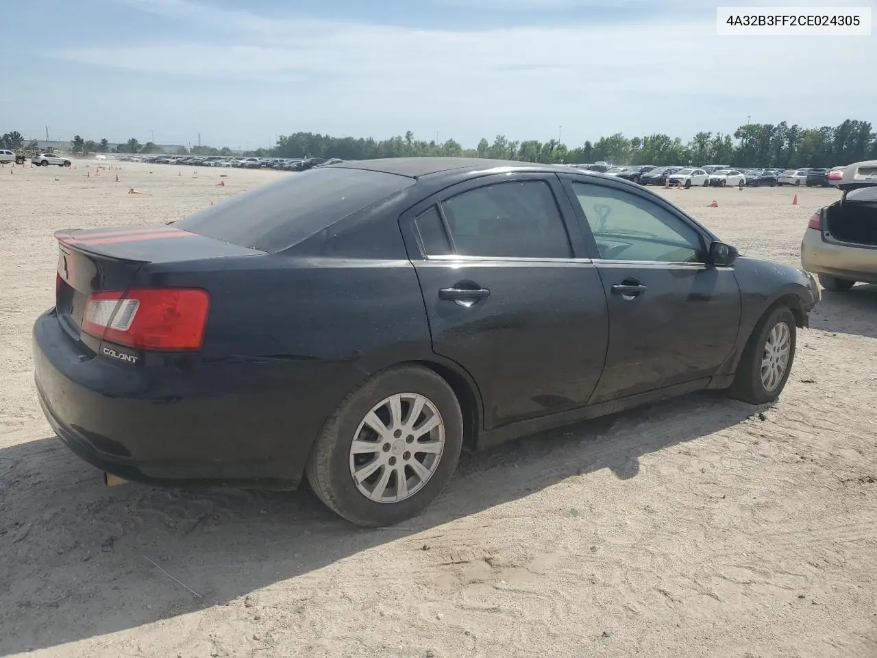 2012 Mitsubishi Galant Es VIN: 4A32B3FF2CE024305 Lot: 56961035