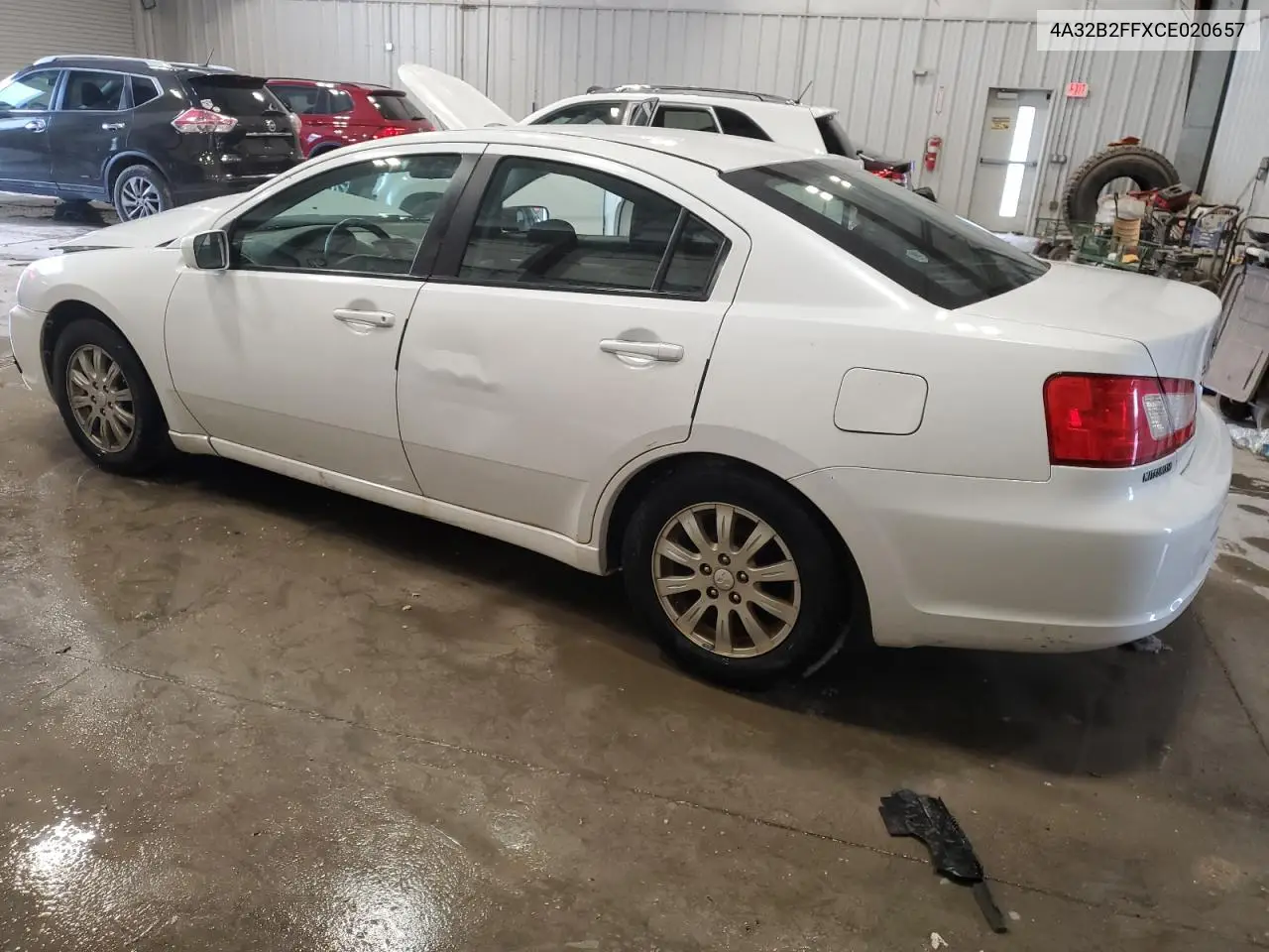 2012 Mitsubishi Galant Fe VIN: 4A32B2FFXCE020657 Lot: 57565185