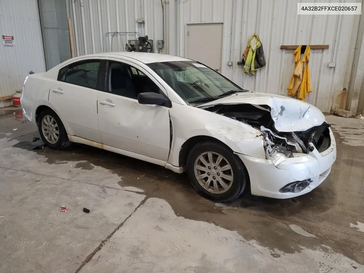 2012 Mitsubishi Galant Fe VIN: 4A32B2FFXCE020657 Lot: 57565185