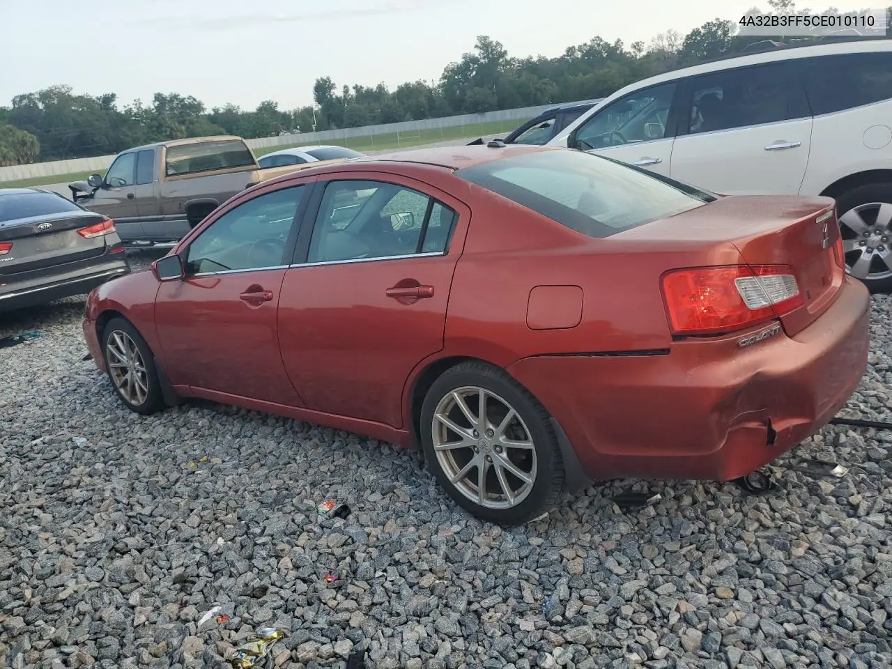 2012 Mitsubishi Galant Es VIN: 4A32B3FF5CE010110 Lot: 59114835