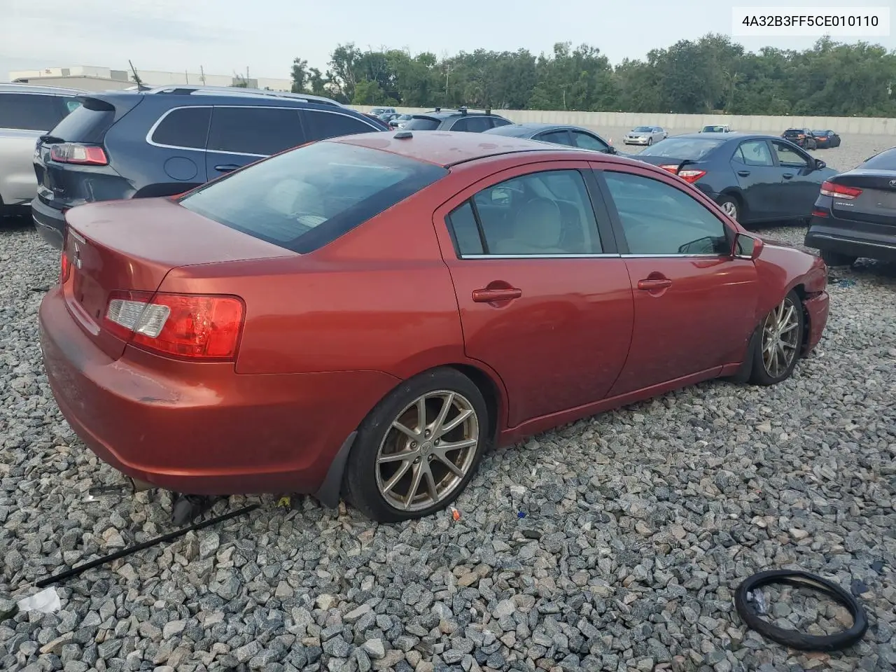 2012 Mitsubishi Galant Es VIN: 4A32B3FF5CE010110 Lot: 59114835