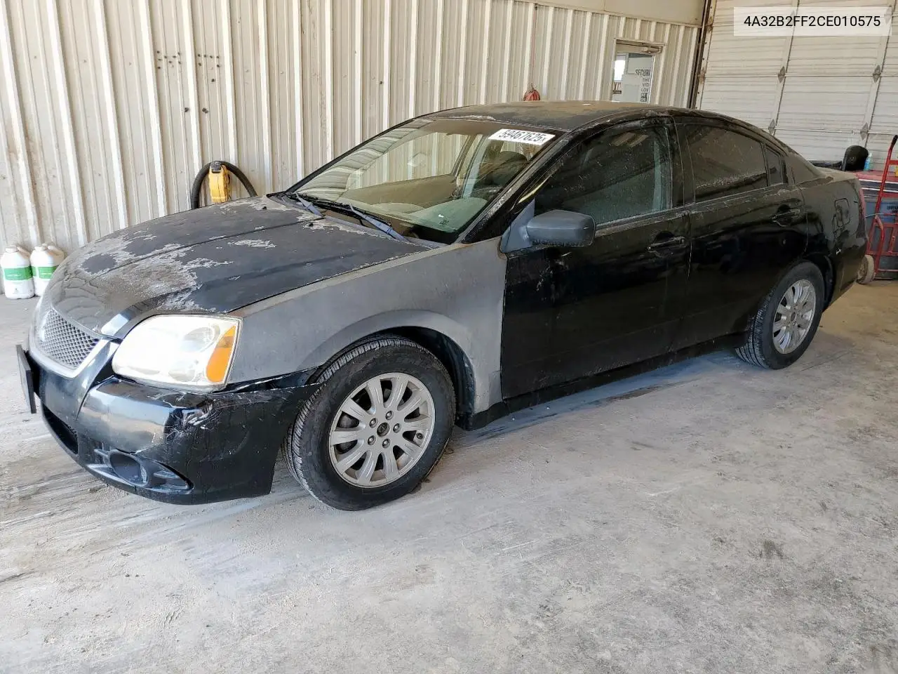 2012 Mitsubishi Galant Fe VIN: 4A32B2FF2CE010575 Lot: 59467625