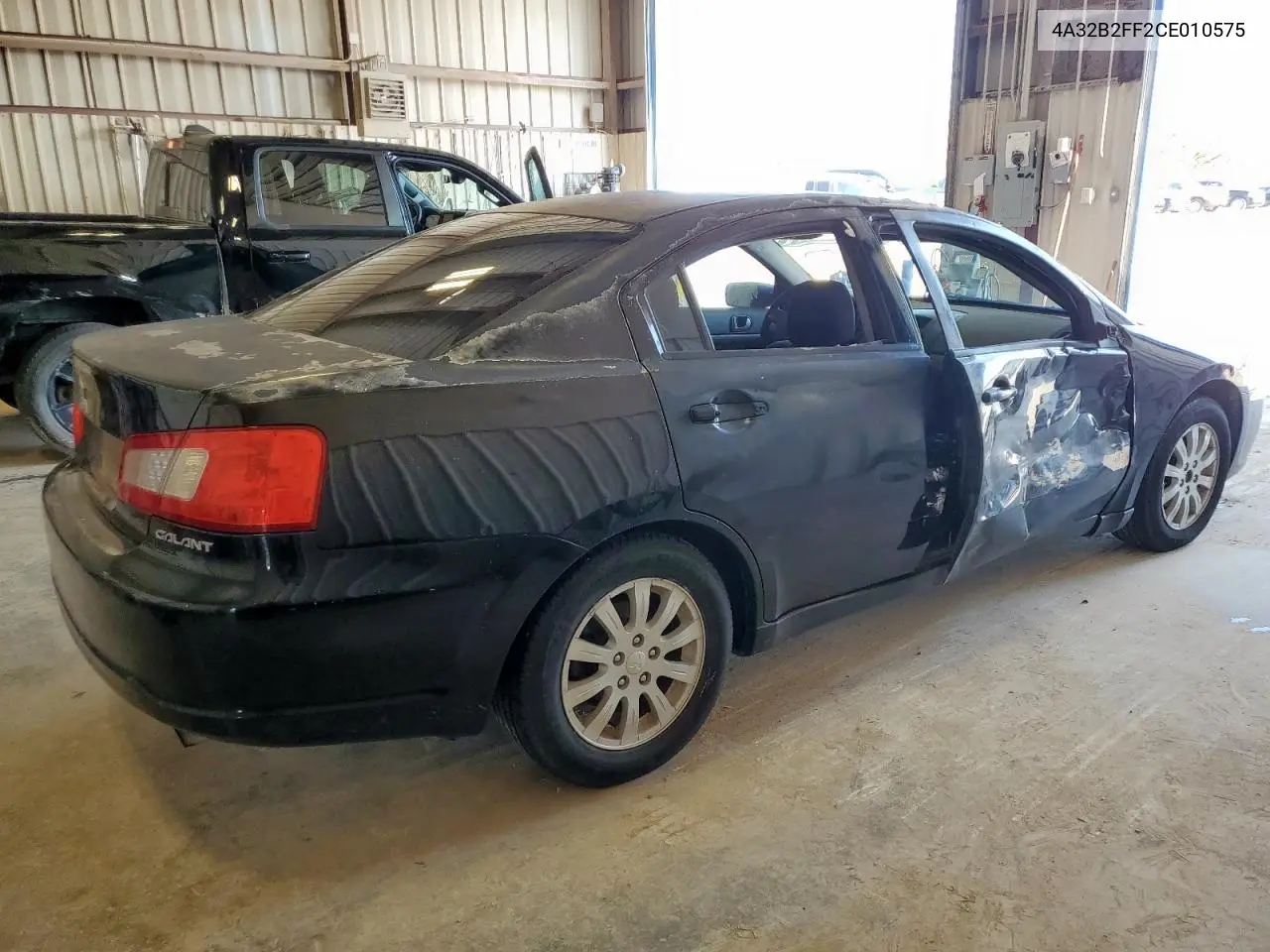 2012 Mitsubishi Galant Fe VIN: 4A32B2FF2CE010575 Lot: 59467625