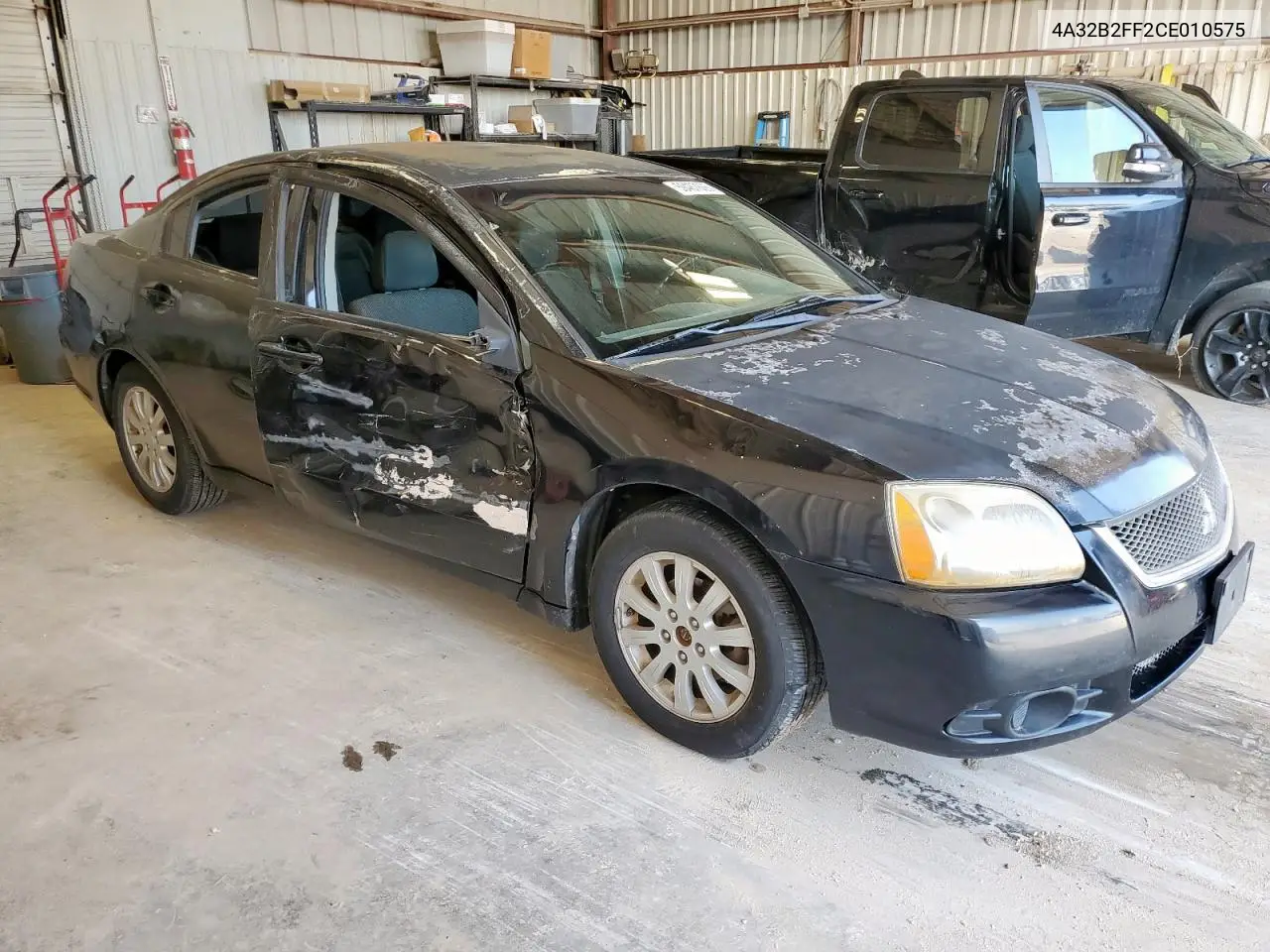 2012 Mitsubishi Galant Fe VIN: 4A32B2FF2CE010575 Lot: 59467625