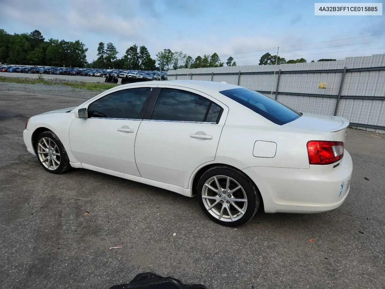 2012 Mitsubishi Galant Es VIN: 4A32B3FF1CE015885 Lot: 61007865