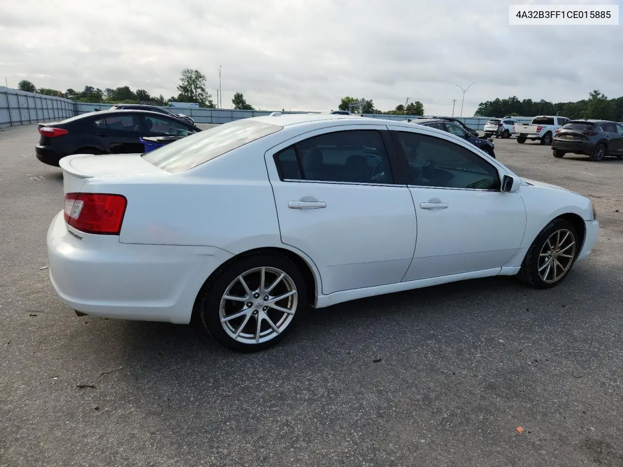 2012 Mitsubishi Galant Es VIN: 4A32B3FF1CE015885 Lot: 61007865