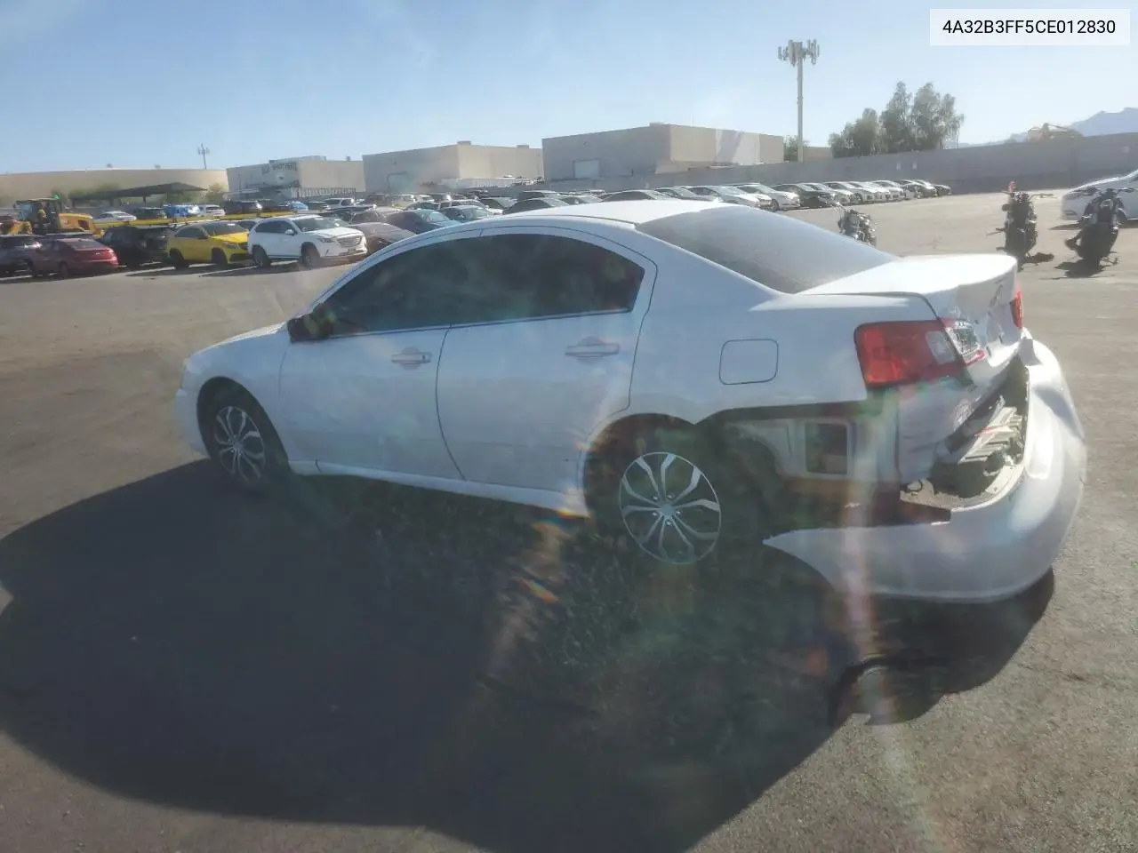 2012 Mitsubishi Galant Es VIN: 4A32B3FF5CE012830 Lot: 61435265