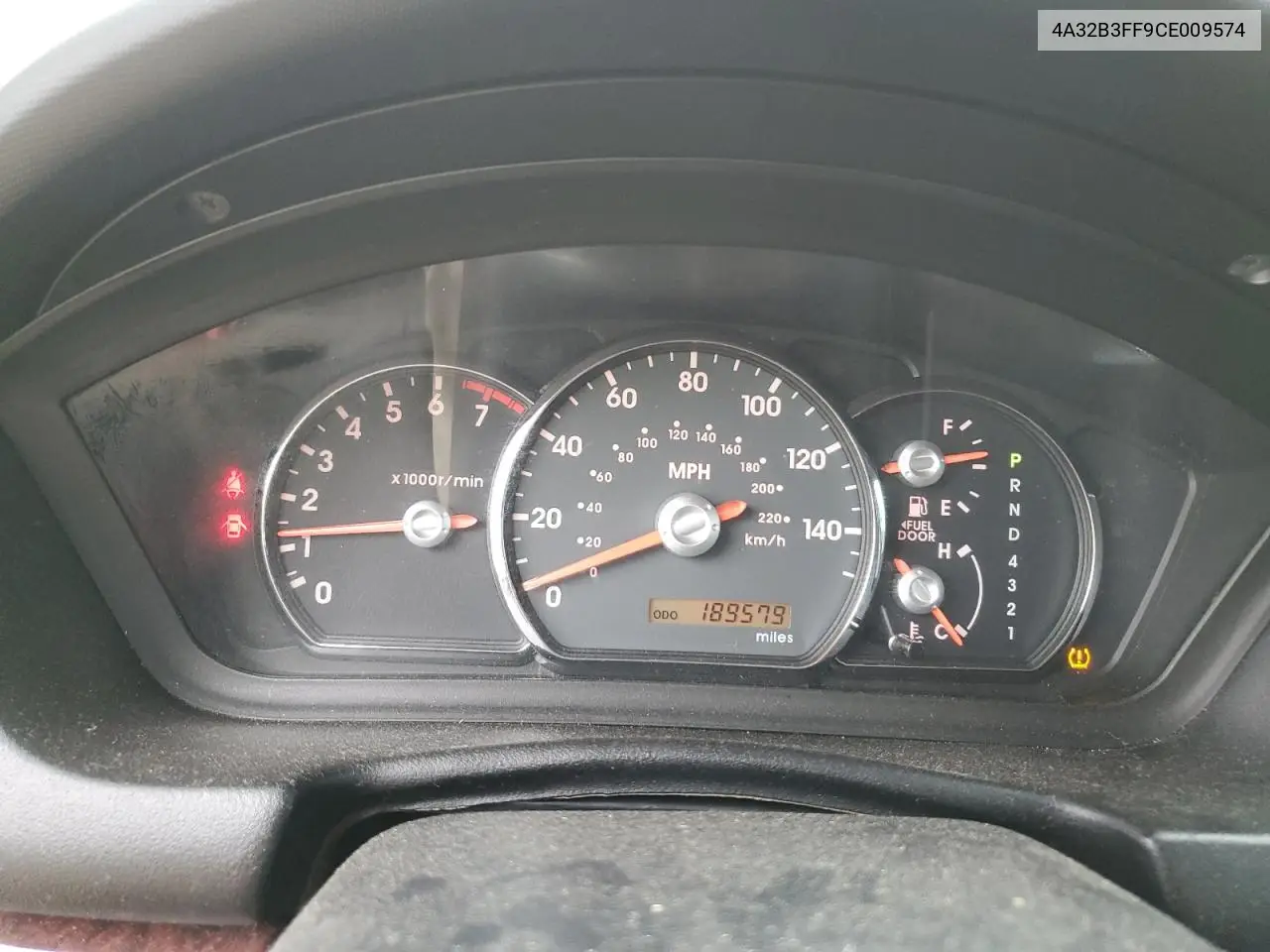 2012 Mitsubishi Galant Es VIN: 4A32B3FF9CE009574 Lot: 62173875