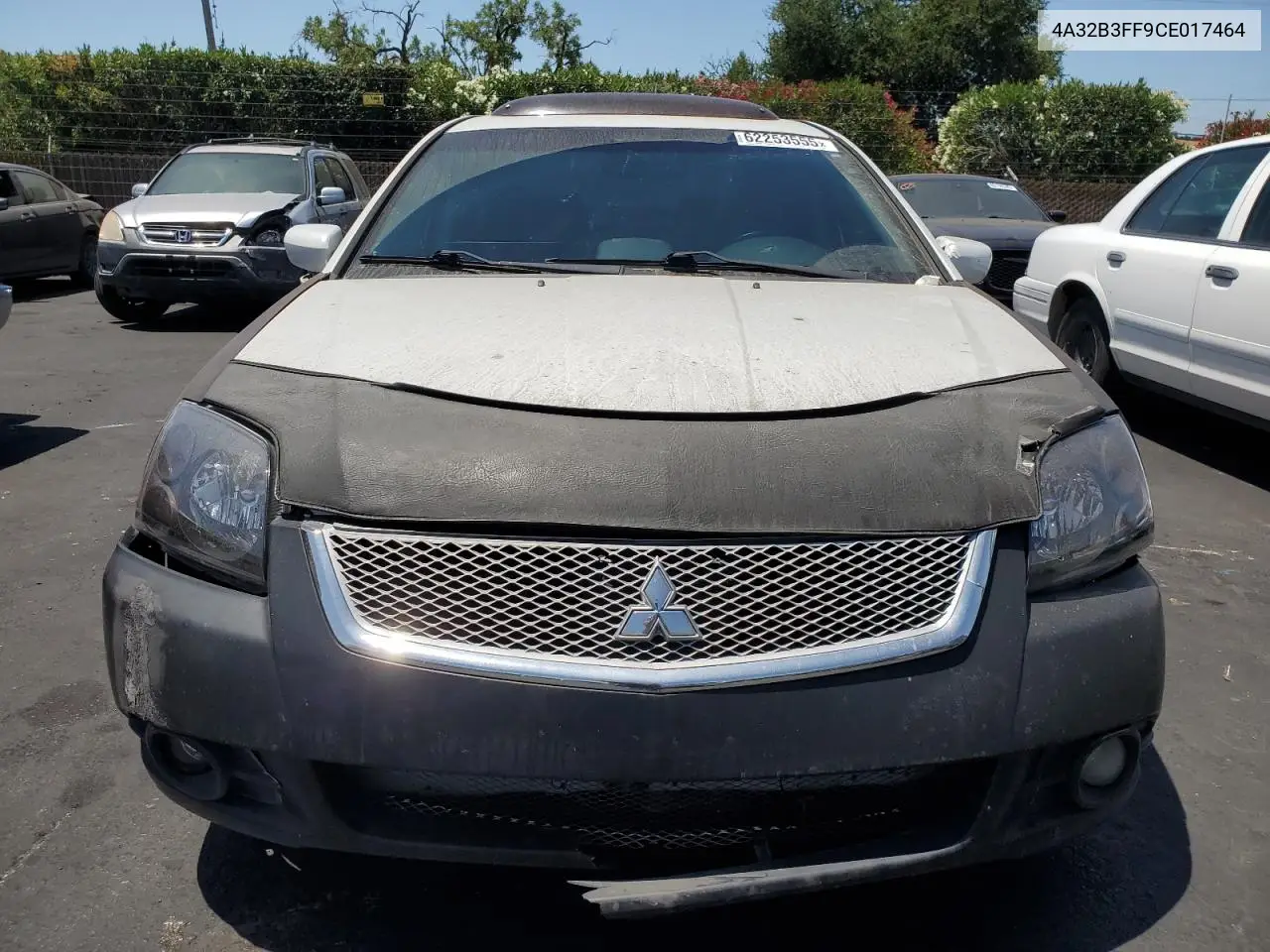2012 Mitsubishi Galant Es VIN: 4A32B3FF9CE017464 Lot: 62253555