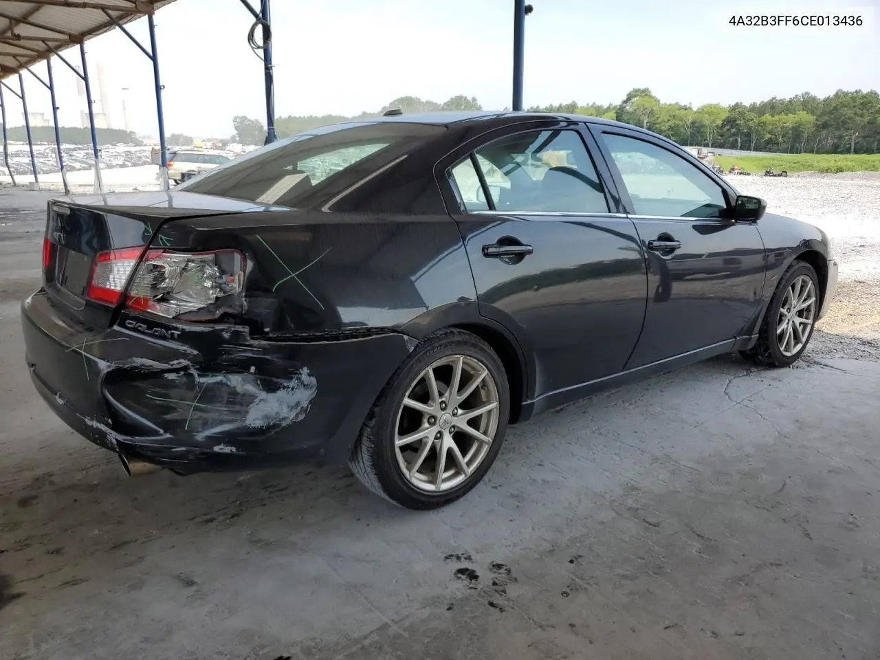 2012 Mitsubishi Galant Es VIN: 4A32B3FF6CE013436 Lot: 62367895