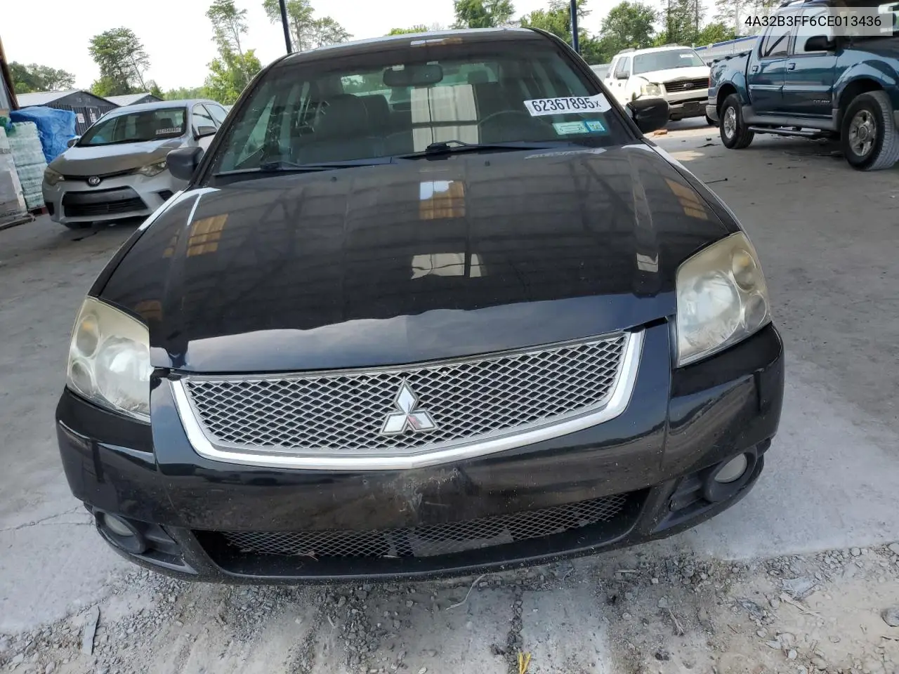 2012 Mitsubishi Galant Es VIN: 4A32B3FF6CE013436 Lot: 62367895