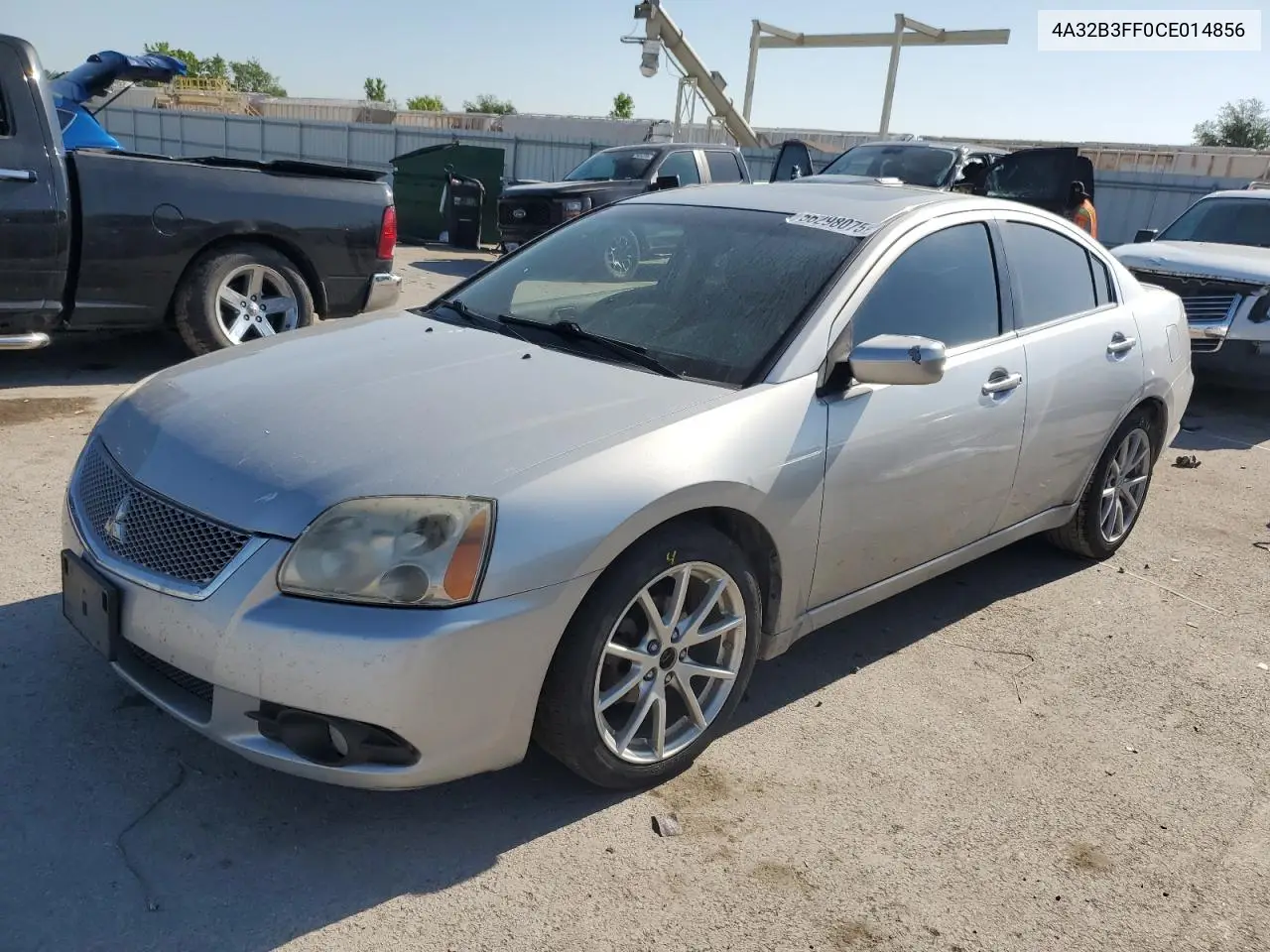 2021 Mitsubishi Galant Es VIN: 4A32B3FF0CE014856 Lot: 56298075
