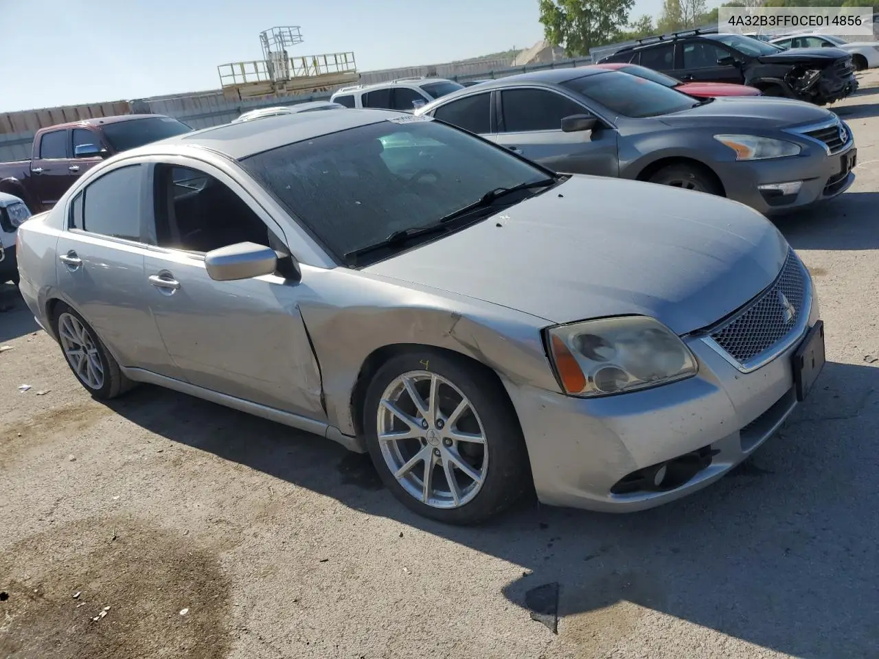 2021 Mitsubishi Galant Es VIN: 4A32B3FF0CE014856 Lot: 56298075