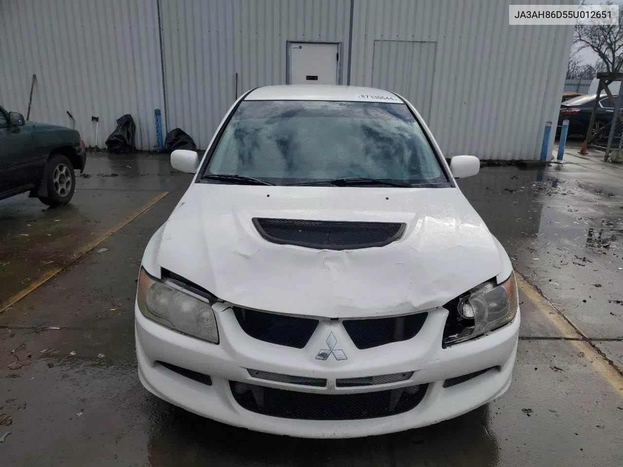 2005 Mitsubishi Lancer Evolution VIN: JA3AH86D55U012651 Lot: 87330644