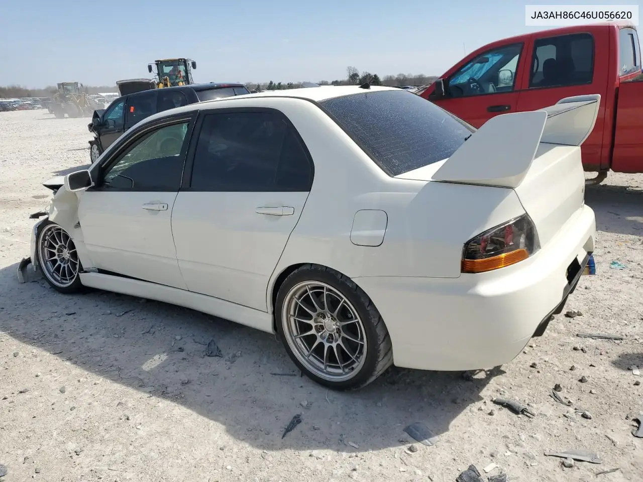 2006 Mitsubishi Lancer Evolution VIN: JA3AH86C46U056620 Lot: 53309465