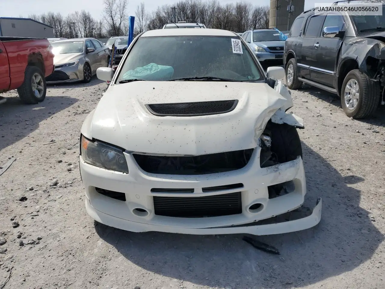 2006 Mitsubishi Lancer Evolution VIN: JA3AH86C46U056620 Lot: 53309465