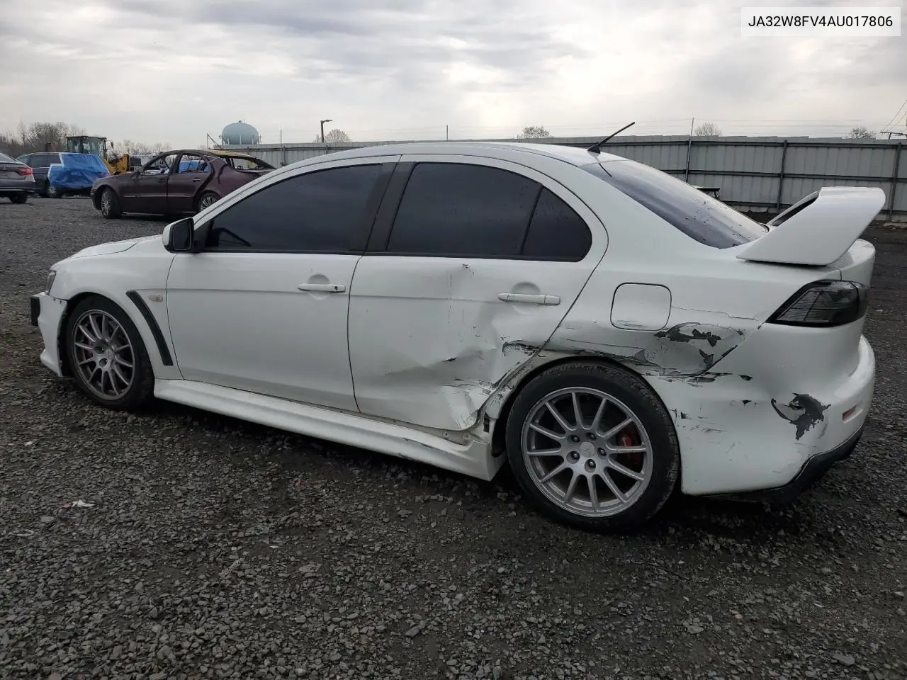 2010 Mitsubishi Lancer Evolution Gsr VIN: JA32W8FV4AU017806 Lot: 53085755