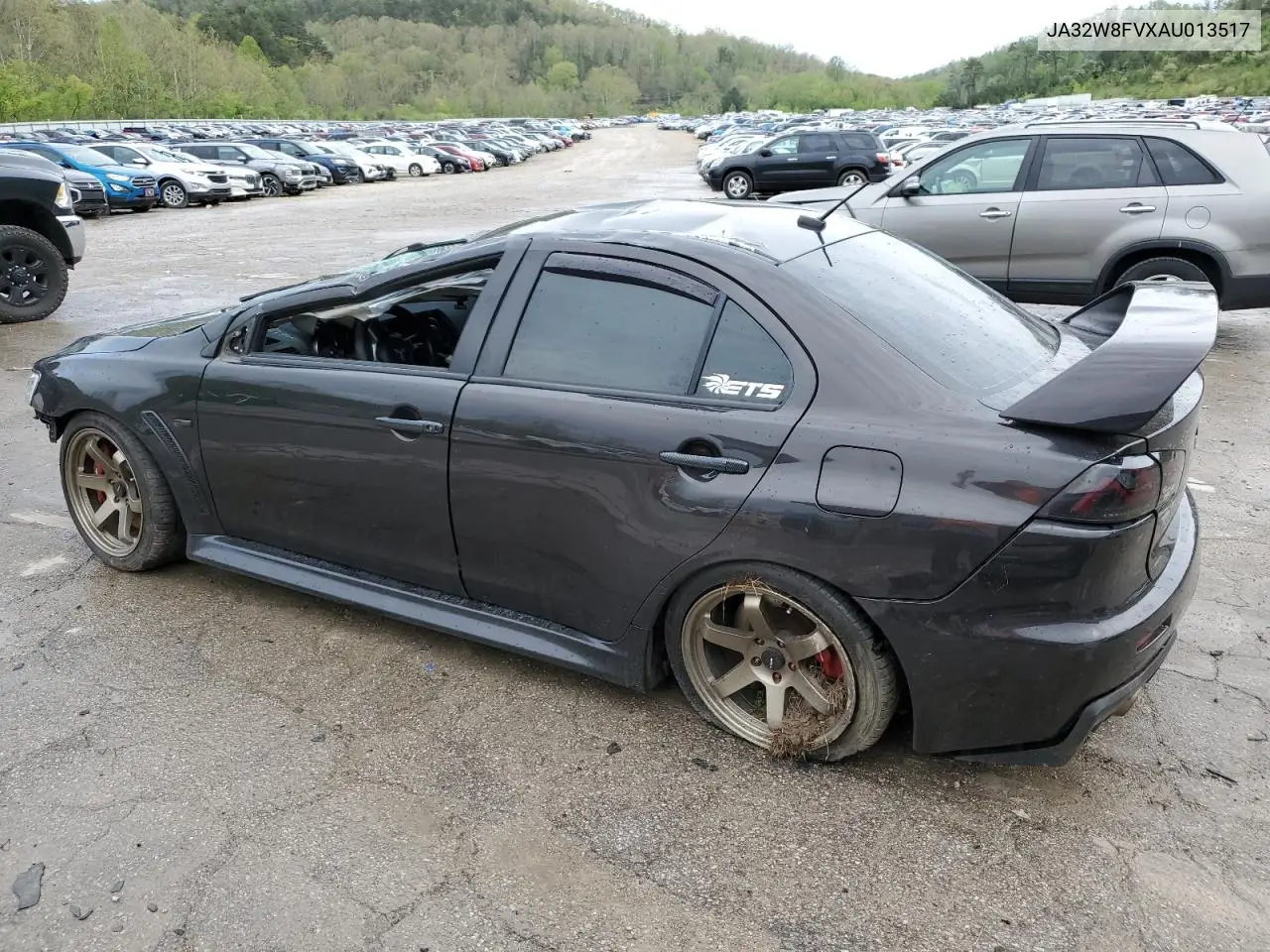 2010 Mitsubishi Lancer Evolution Gsr VIN: JA32W8FVXAU013517 Lot: 54415185