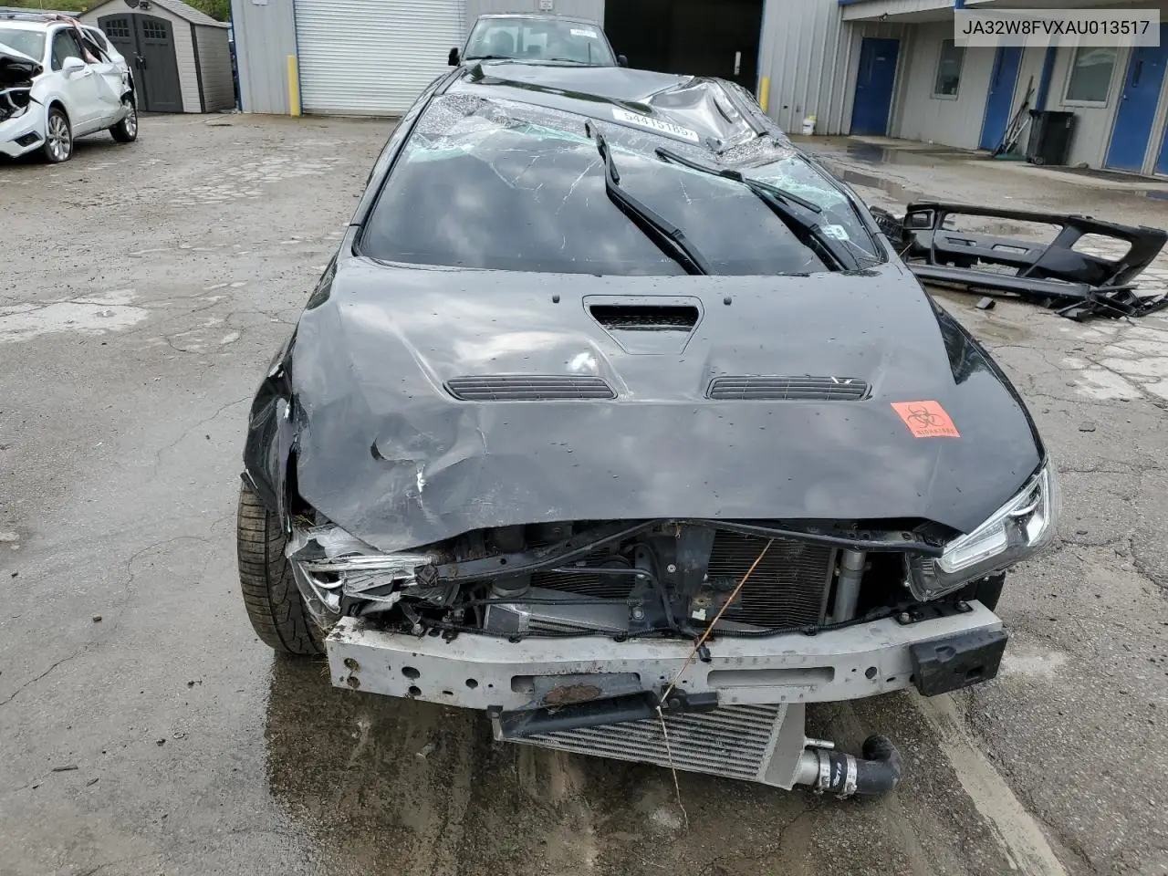 2010 Mitsubishi Lancer Evolution Gsr VIN: JA32W8FVXAU013517 Lot: 54415185