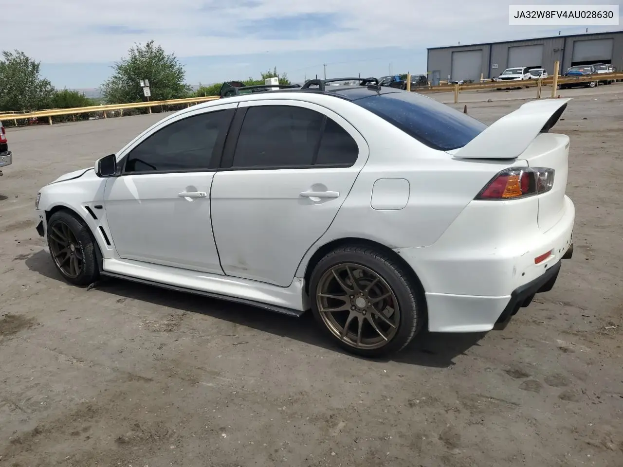 2010 Mitsubishi Lancer Evolution Gsr VIN: JA32W8FV4AU028630 Lot: 57646585