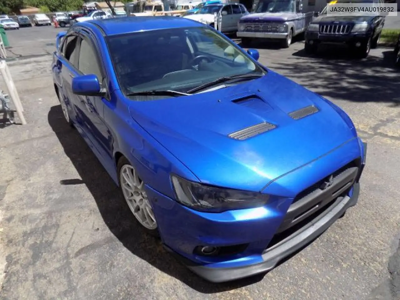 2010 Mitsubishi Lancer Evolution Gsr VIN: JA32W8FV4AU019832 Lot: 65646272