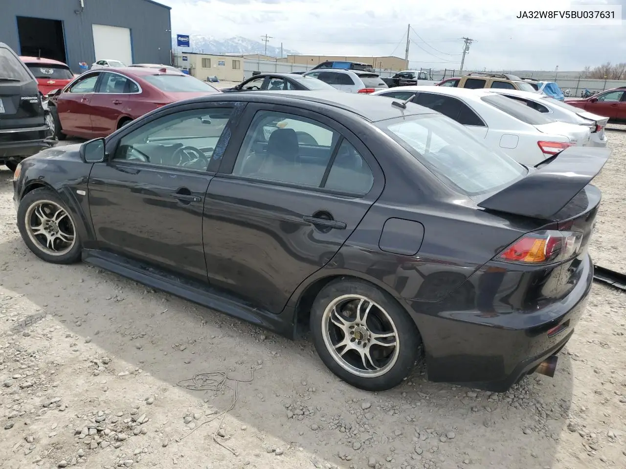2011 Mitsubishi Lancer Evolution Gsr VIN: JA32W8FV5BU037631 Lot: 53474325