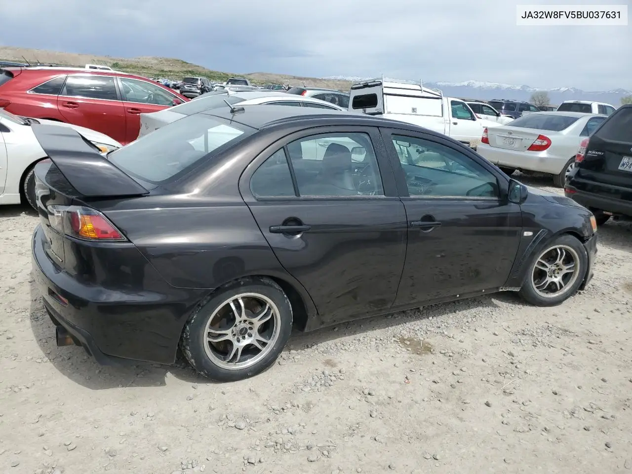 2011 Mitsubishi Lancer Evolution Gsr VIN: JA32W8FV5BU037631 Lot: 53474325
