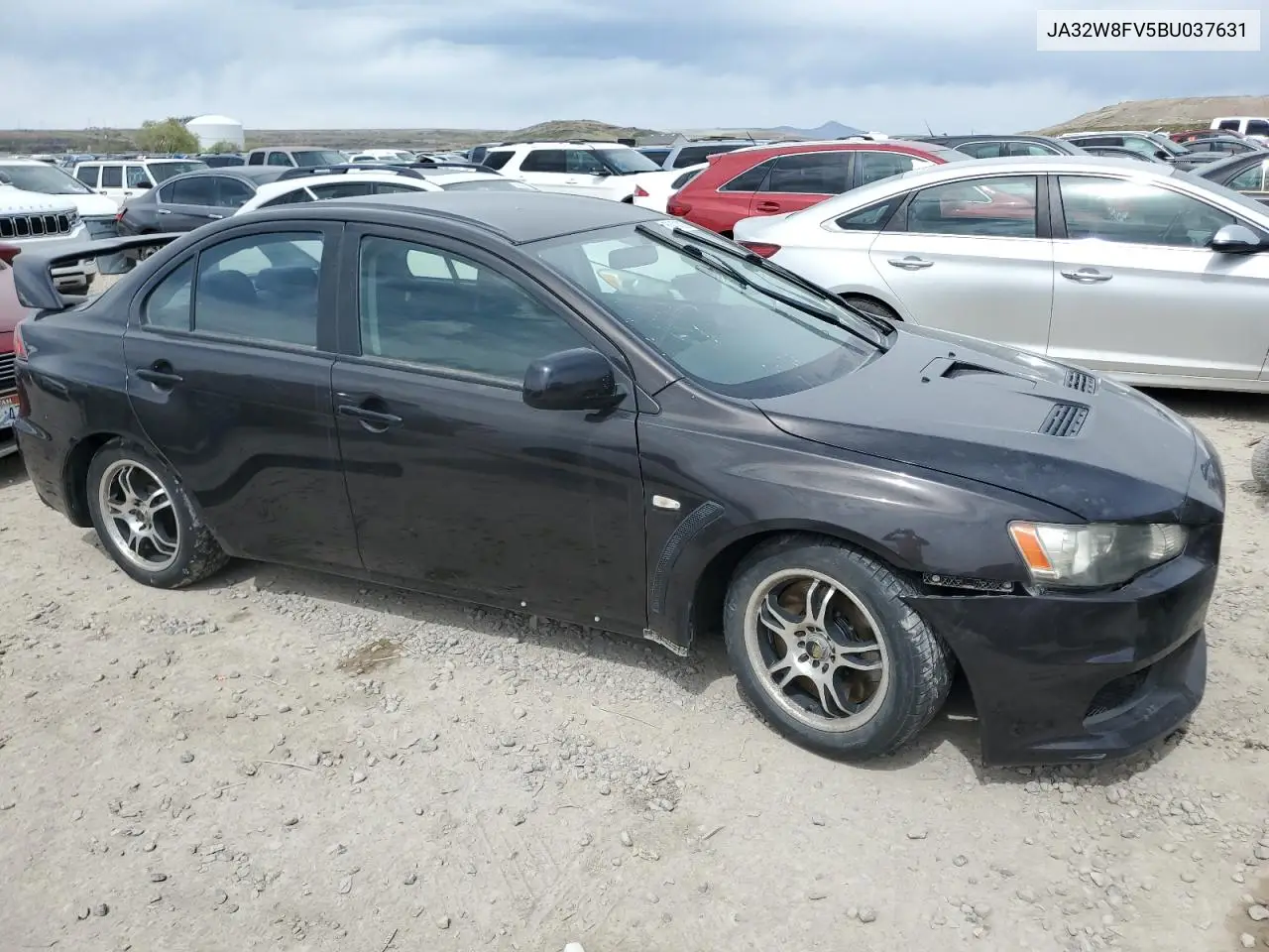 2011 Mitsubishi Lancer Evolution Gsr VIN: JA32W8FV5BU037631 Lot: 53474325