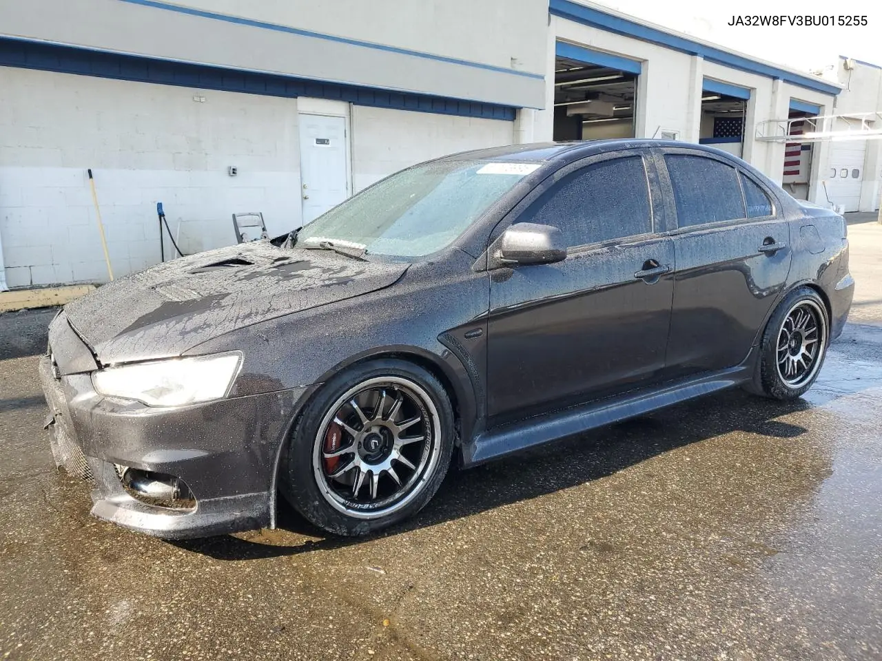 2011 Mitsubishi Lancer Evolution Gsr VIN: JA32W8FV3BU015255 Lot: 61103995
