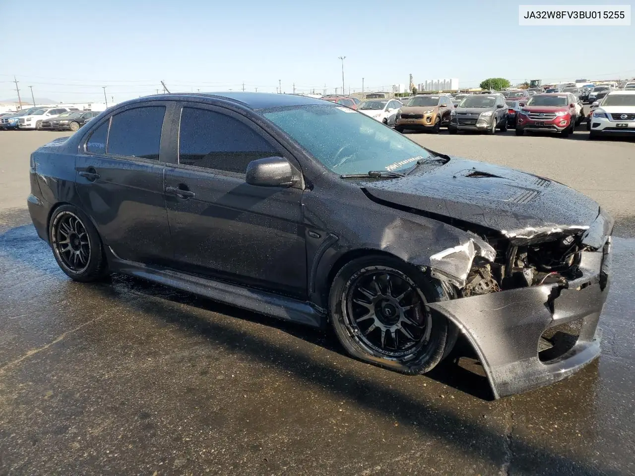 2011 Mitsubishi Lancer Evolution Gsr VIN: JA32W8FV3BU015255 Lot: 61103995