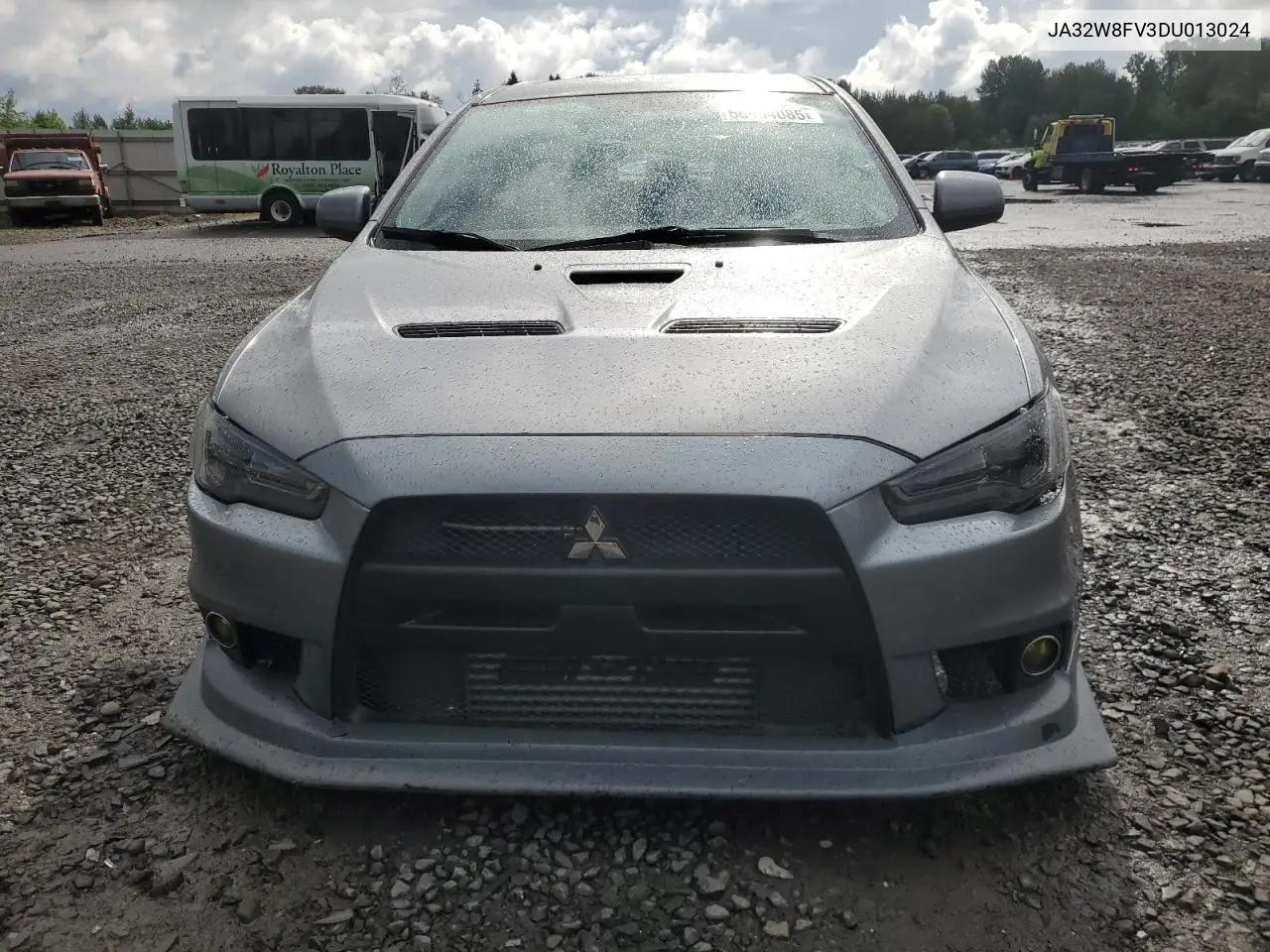 2013 Mitsubishi Lancer Evolution Gsr VIN: JA32W8FV3DU013024 Lot: 56484085