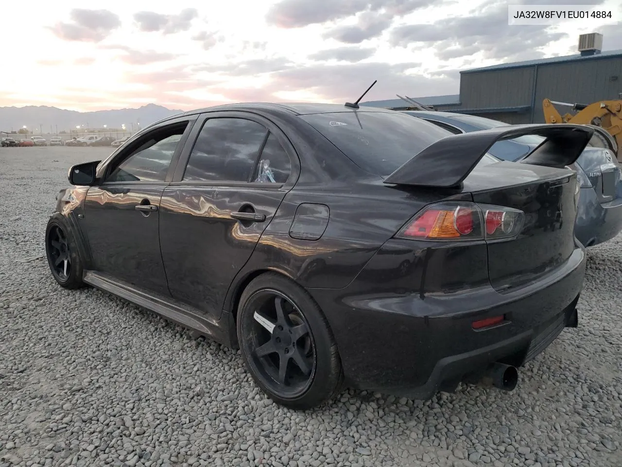 2014 Mitsubishi Lancer Evolution Gsr VIN: JA32W8FV1EU014884 Lot: 72887404
